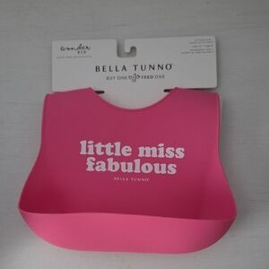 NEW Bella Tunno Wonder Bib Adjustable Silicone Baby Bib Waterproof BPA Free